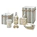 Zenna Home Shower Curtain Hooks Seaside Serenity Bath Accessories, Off-White