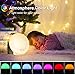 Wake Up Light Sunrise Alarm Clock, Vproof Bedside Night Light, 7 Colors Ambient Lamp, Dual Clock with FM Radio, Sunrise Sunset Simulation, Snooze Function for Kids, Adults, Heavy Sleepers