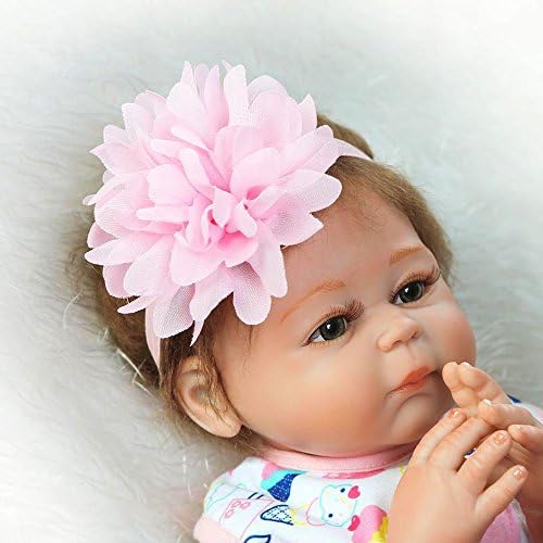 20" Full Silicone Body Reborn Baby Doll Lifelike Girl Dolls Kids Toys Birhtday Gift