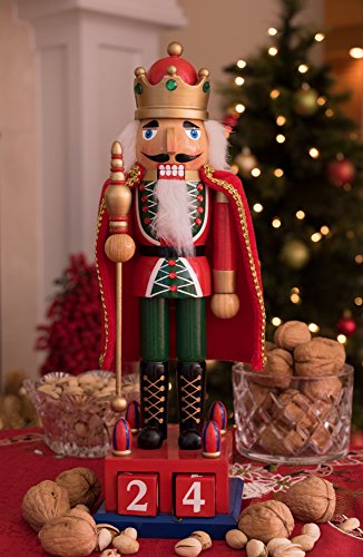 3 Clever+Creations+Traditional+Nutcracker+Collectible