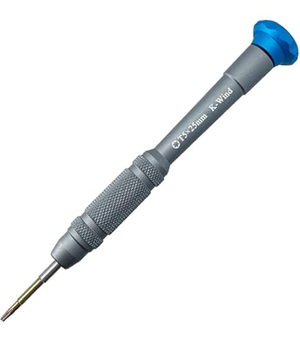 Precision Screwdriver T7 with Six-point Star-shaped Tip, S2 High