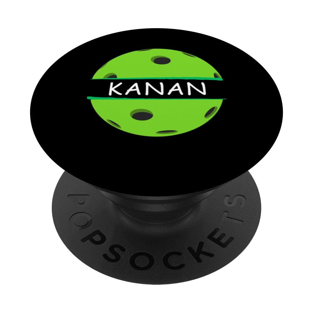 Novelty Pickleball Personalized Name Kanan Sports PopSockets Swappable PopGrip