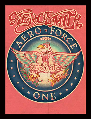 Aerosmith FP12799P-PL 34.5 x 45.5 cm (Aero Force One) Framed Picture, Multi-Colour, 34.5 x 45.5 x 1.5 cm