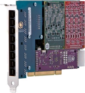 Digium AEX804B Analog Telephony Card with 4 Trunk Interfaces 1AEX804B