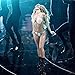 LADY GAGA SEA SHELL BRA Costume Clam Luau Mermaid Bikini Top Plastic Adult MTV