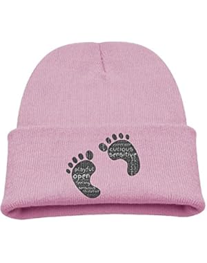 Playful Curious Child Footprints Infant Toddler Baby Soft Cute Lovely Newborn Kids Hat Beanies Caps For Baby Boys...