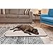 Furhaven Pet Dog Bed Heating Pad | ThermaNAP Quilted Plush Velvet Insulated Thermal Self-Warming Pet Bed Mat for Dogs & Cats, Clay, Largethumb 3