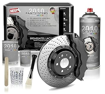 Bremssattel Lackset schwarz 6-teilig