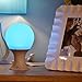 LED Night Light Lamp, MECO Baby Mushroom Shape Lamp with Timer, Color Changing, USB Rechargeable, Flexible Shape Night Light For Kids, Bedroom