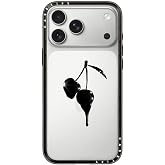 CASETiFY for iPhone 18 Pro Max Case - Compact | Slim &amp; Sleek | Lightweight | 4 ft. 2x Military Grade Drop Protection | Night Cherry | Black