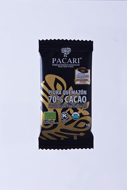 Amazon Pacari ピウラ ケマゾン ミニ ビターチョコレート70 10g Pacari 板チョコ チョコバー 通販