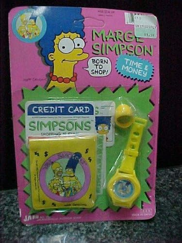 Simpsons The Time & Money Toy Watch and Wallet Set