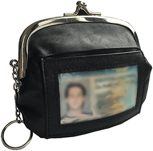 Genuine Leather Women's Credit Card Wallet Coin Purse Change Pouch Leather Pouch