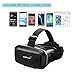 3D VR Headset,Amicool Lightweight Virtual Reality Glasses Adjust Cardboard Video Movie Game Box with Bluetooth Remote Controller for iPhone 7 6/6S Plus and Other 4.0 - 6.0 inch Smartphones