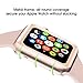 Apple Watch Tempered Glass 42mm Series 3 Anti Bubble Watch Screen Protector Scratch Free Metal Frame Full Coverage Apple Watch Accessories - Rose Gold