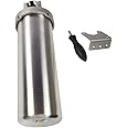 INTBUYING Stainless Steel Filter Housing for 10’’Filter, 3/4in NPT Water Filter Housing for Whole House Water Purification of