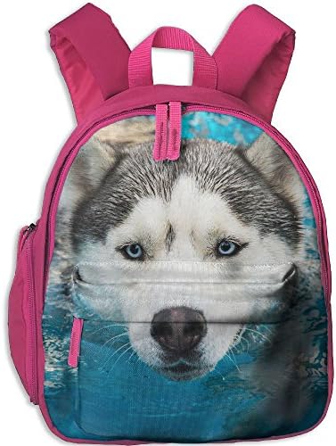 Children Siberian Husky Puppy School Backpack Gift For Baby Boys &amp; Girls Bookbags School Travel Outdoor Bagpack With Pocket For Toddlers Kids