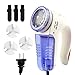 Locisne Sweater Shaver Fabric Fuzz Remover, Fabric Shaver for Clothing, Furniture, Electric Lint Remover with Three Blades and Brushes