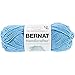 Bernat Handicrafter Cotton Solids Yarn, 1.75 oz, Gauge 4 Medium, 100% Cotton, Hot Blue