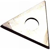 Hyde 7/8 inch Triple-Edged Triangle Replacement Scraper Blade. Scrape Out Those Hard to Reach Areas. Removes Old Paint &amp; chaulk. 3 Stay-Sharp Tungston Carbide Edges.