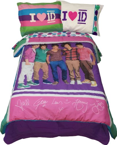 One Direction Full Bed Sheet Set 4pc Color Polka Dots ...