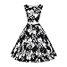 Women's Classy Audrey 1950s Vintage Rockabilly Swing Party Dresses by HBBMagic