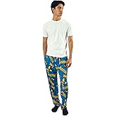 X-Men Wolverine All-Over Print Men's Blue Sleep Pajama Pants