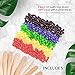 Wax Warmer, BFull Hair Removal Waxing Kit with Hard Wax Beans, 20pcs Wax Applicator Sticks, Painless self Home Waxing for women men, Bikini,armpit
