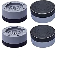 Shock and Noise Cancelling Washing Machine Support，CFONEWX Washer and Dryer Anti-Vibration Pads, Anti Slip and Noise…