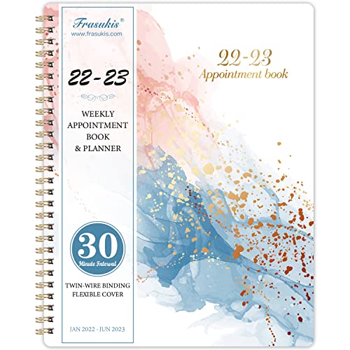 2022 2023 appointment book daily planner 2022 2023 8 x 10 hourly