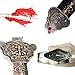 KierHunter Retractable Sword, Tai Chi Kung Fu Martial Arts Magic Sword for Exercises Performance Halloween (Bronze, Heavy)