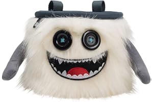 8B+ 8BPLUS 8BPLUS Chalk Bag for Climbing, Bouldering, Belt and Giftbox Included - Wide Opening - Brush Holders, for Left & Right Handers