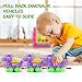 VATOS Baby Dinosaur Toy Car, 6 Pack Pull Back Car Toys for 1 2 3 Year Old Boy & Girl | Dino Car Toys for Toddler & Kids Toy Car Creative Gifts for Kids, Animal Vehicles Party Favors