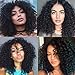 Bybrana Hair Afro Kinky Wig Curly Black Synthetic Wigs For Black Women Natural Sexy Wigs Best Natural Looking Cheap African Wigs