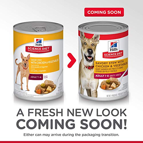 Hill's Science Diet Wet Dog Food, Chicken & Vegetables - Image 2