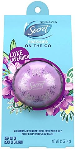 Secret Freshies Invisible Solid Antiperspirant Deodorant On-The-Go_Luxe Lavender