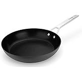 MsMk Nonstick Frying Pan, 12 InchTitanium and Diamond Non Stick Pan, Sturdy and Durable Skillet Nonstick, for Various Stove Type, Dishwasher Safe For Home Use