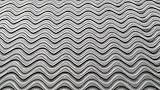 Black Wave Pattern EVA Foam Shoe Soling Sheet 17 1/4