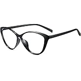 Cyxus Cat Eye Blue Light Glasses for Women Reduce Eye Strain UV Blocking for Computer Screen 8246
