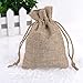 Mudder Burlap Bags with Drawstring Gift Bags for Wedding Party and DIY Craft, 4.5 x 3.5 Inch, Lot of 20