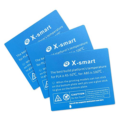 Platform Sticker for QIDI TECH X-Smart 3D Printer: 3 pcs kit