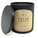 Manly Indulgence Fresh Shave Candle With Notes of Musk, Vanilla, Amber and Cedarwoodthumb 1