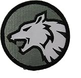 Wolf Head Morale Patch (SWAT (Black))