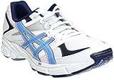 ASICS Women's Gel 190 TR Training Shoe, White/Periwinkle/Midnight Navy, 9 2E US