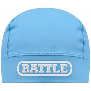 Battle Sports Pro Athletic Skull Cap | Ultra-stretch fabric with secure fit, wicks sweat away, mesh panels and ventilated ban