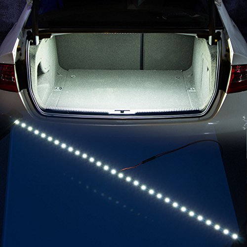 LED Strip Light for Car Interior Trunk Lights Cargo Area 30 SMD 5050 White