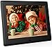 DBPOWER 8 Inch Digital Photo Frame, 1024x768 Resolution IPS Screen Display Picture Frame with Remote Control, Calendar, Time, Music, Video, Slideshow, Supports 32GB USB Drive/SD Card