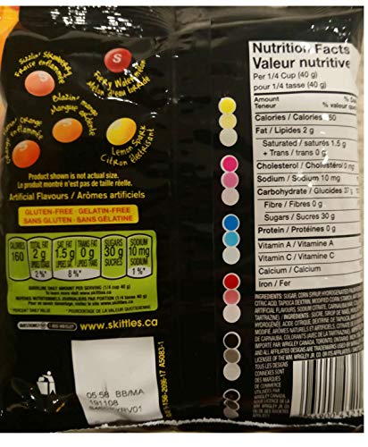 Skittles Sweet Heat, Bite Size Candies, 191g/6.7oz., {Imported from Canada} - //coolthings.us