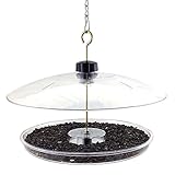 Droll Yankees CPF-M Covered Platform Feeder with Cover for Song Birds and Cardinals