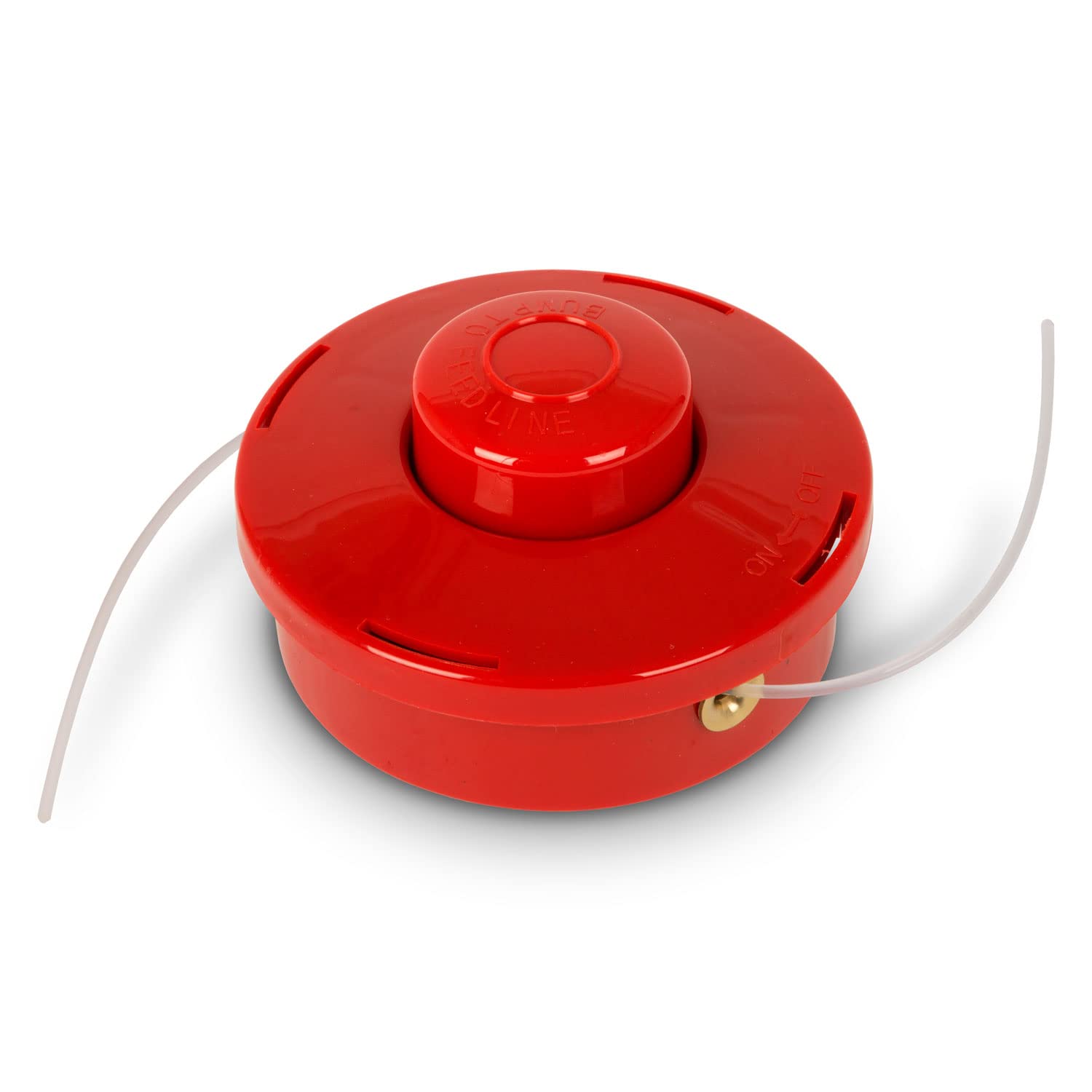 EBERTH Thread Head Thread Cutter Thread Spool Replacement Part for Eberth Grass Trimmer Brush Cutter Also for Other Devices Automatic Tip Wire Thickness 3 mm Wire Length 2.3 m Thread M10 x 1.25